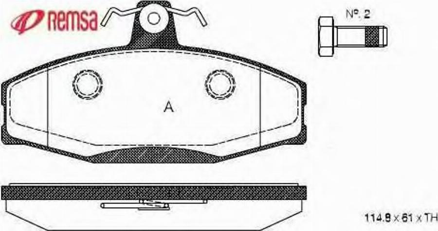 Metzger 062020 - Kit de plaquettes de frein, frein à disque cwaw.fr