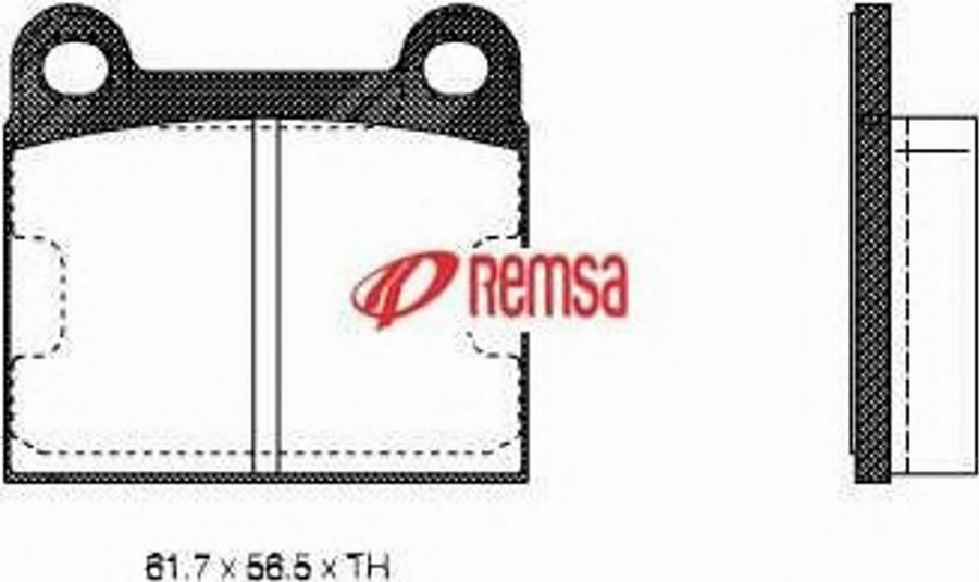 Metzger 000660 - Kit de plaquettes de frein, frein à disque cwaw.fr