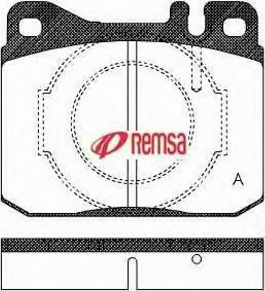 Metzger 001040 - Kit de plaquettes de frein, frein à disque cwaw.fr