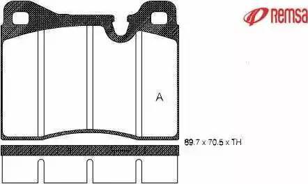 Metzger 1170693 - Kit de plaquettes de frein, frein à disque cwaw.fr