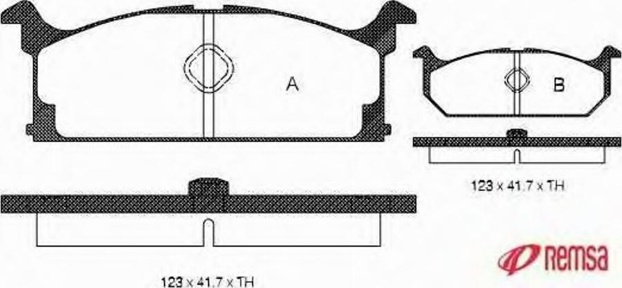 Metzger 019400 - Kit de plaquettes de frein, frein à disque cwaw.fr