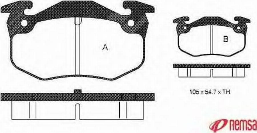 Metzger 014450 - Kit de plaquettes de frein, frein à disque cwaw.fr