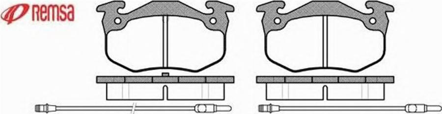 Metzger 014423 - Kit de plaquettes de frein, frein à disque cwaw.fr