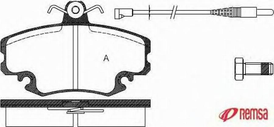 Metzger 014132 - Kit de plaquettes de frein, frein à disque cwaw.fr