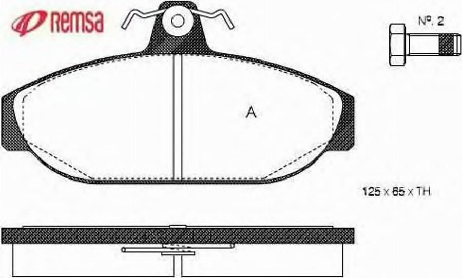 Metzger 015600 - Kit de plaquettes de frein, frein à disque cwaw.fr