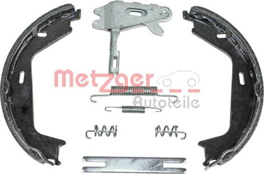 Metzger 0152024 - Jeu de mâchoires de frein, frein de stationnement cwaw.fr