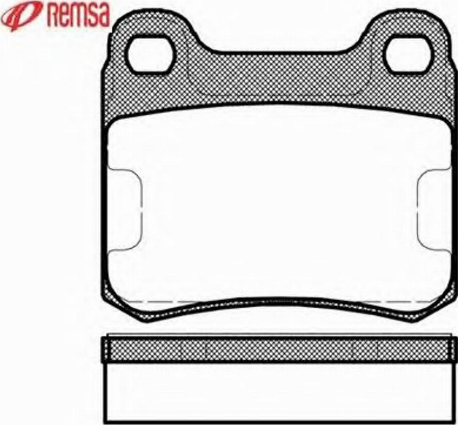 Metzger 015710 - Kit de plaquettes de frein, frein à disque cwaw.fr