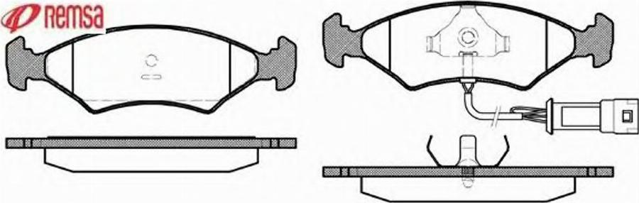 Metzger 011932 - Kit de plaquettes de frein, frein à disque cwaw.fr