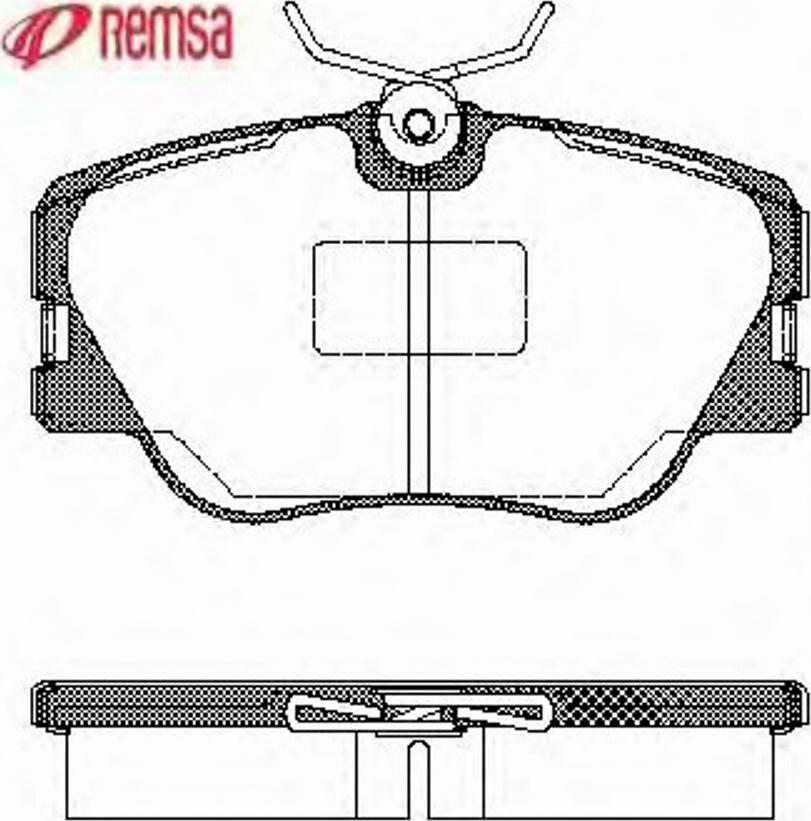 Metzger 018900 - Kit de plaquettes de frein, frein à disque cwaw.fr