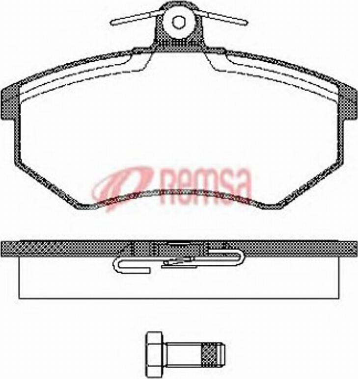 Metzger 0134.00 - Kit de plaquettes de frein, frein à disque cwaw.fr