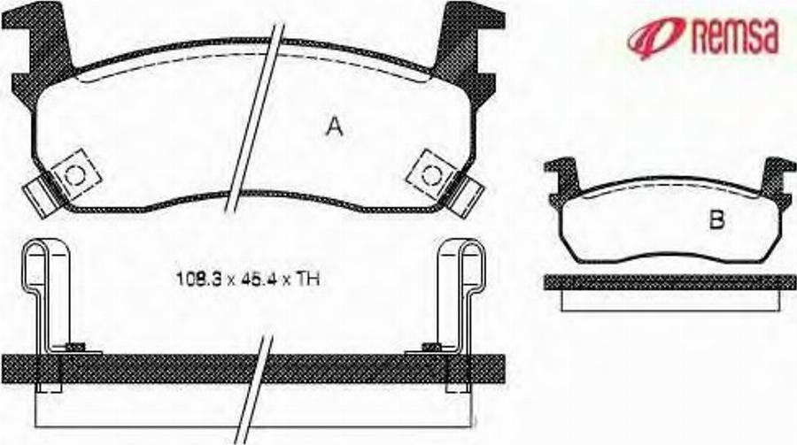 Metzger 017402 - Kit de plaquettes de frein, frein à disque cwaw.fr