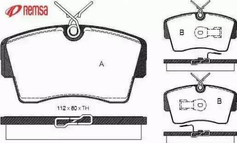 Spidan 31021 - Kit de plaquettes de frein, frein à disque cwaw.fr