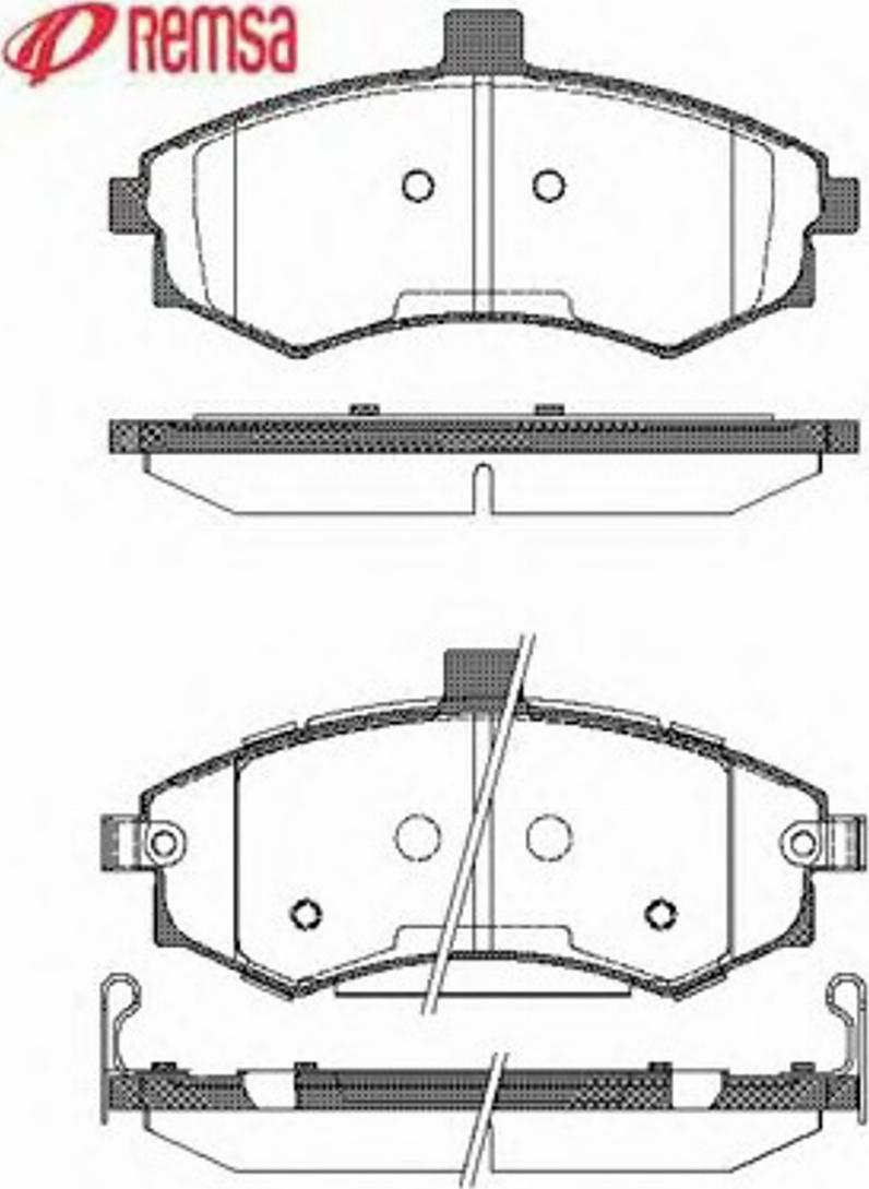 Metzger 0893.02 - Kit de plaquettes de frein, frein à disque cwaw.fr