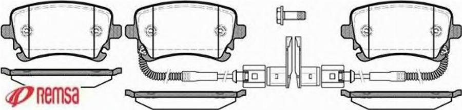 Metzger 0897.02 - Kit de plaquettes de frein, frein à disque cwaw.fr