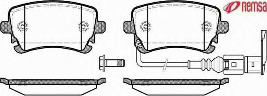 Metzger 089711 - Kit de plaquettes de frein, frein à disque cwaw.fr