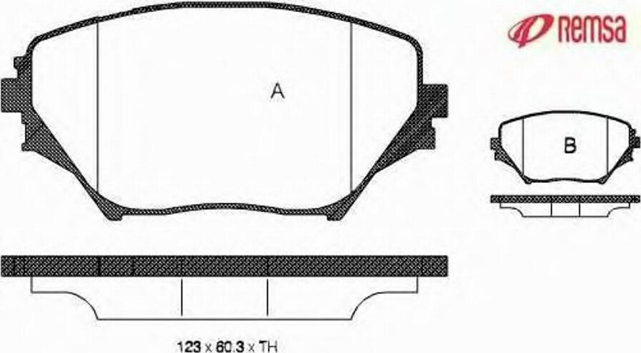 Metzger 081300 - Kit de plaquettes de frein, frein à disque cwaw.fr