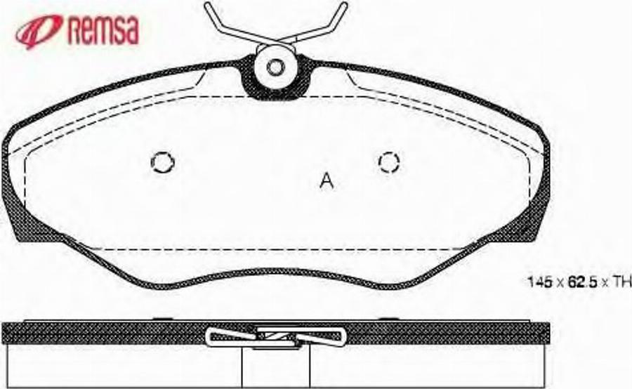 Metzger 083400 - Kit de plaquettes de frein, frein à disque cwaw.fr