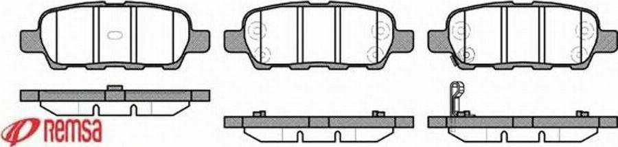 Metzger 087601 - Kit de plaquettes de frein, frein à disque cwaw.fr