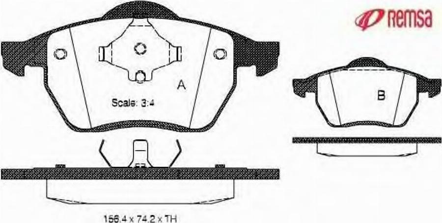 Metzger 0390.00 - Kit de plaquettes de frein, frein à disque cwaw.fr