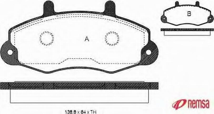 Metzger 039100 - Kit de plaquettes de frein, frein à disque cwaw.fr