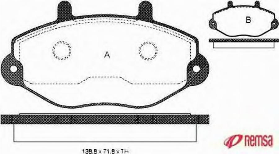 Metzger 039200 - Kit de plaquettes de frein, frein à disque cwaw.fr