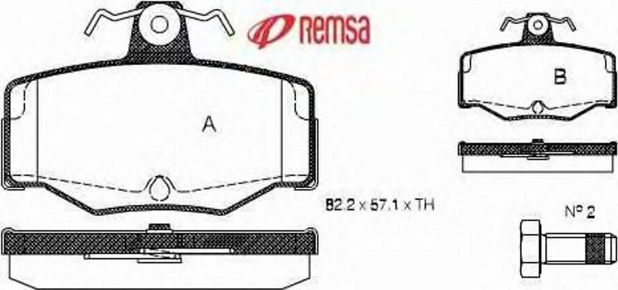 Metzger 034300 - Kit de plaquettes de frein, frein à disque cwaw.fr