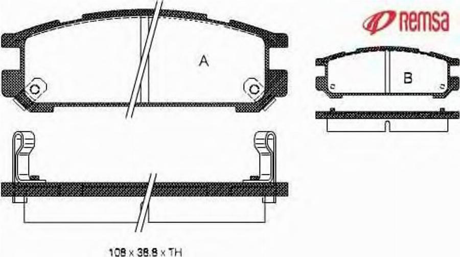 Metzger 034202 - Kit de plaquettes de frein, frein à disque cwaw.fr