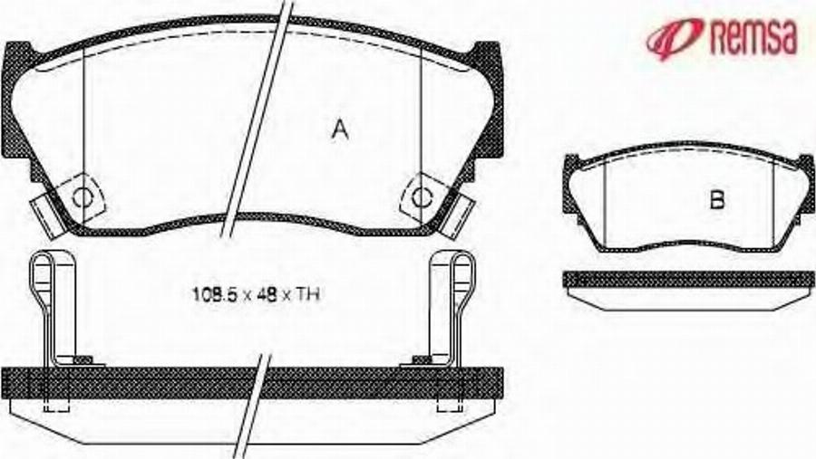 Metzger 036402 - Kit de plaquettes de frein, frein à disque cwaw.fr