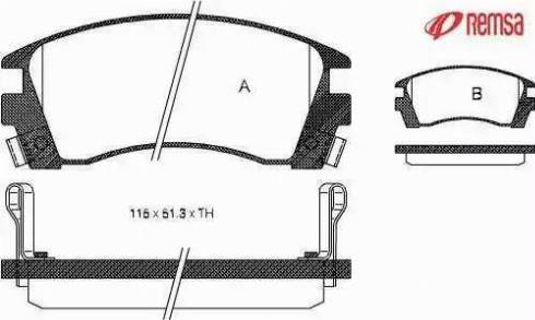 Metzger 1170724 - Kit de plaquettes de frein, frein à disque cwaw.fr