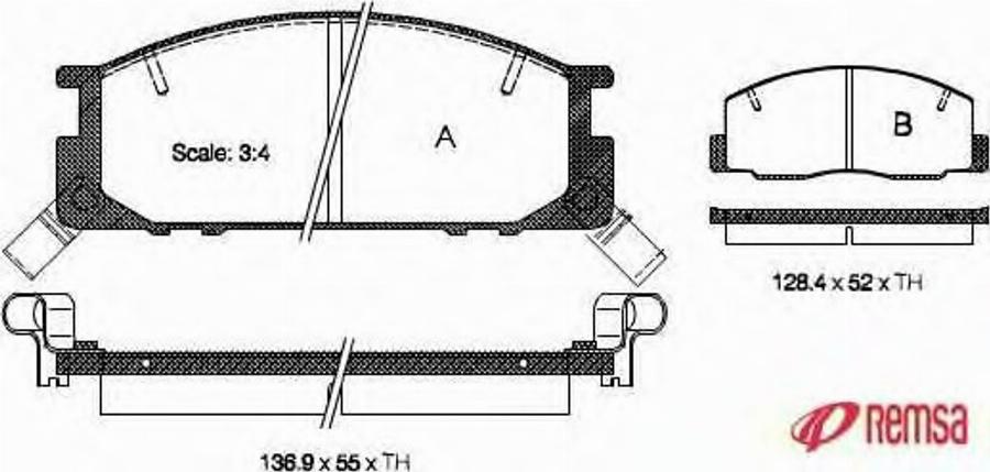 Metzger 030612 - Kit de plaquettes de frein, frein à disque cwaw.fr