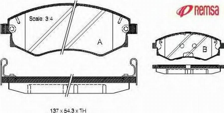 Metzger 031842 - Kit de plaquettes de frein, frein à disque cwaw.fr