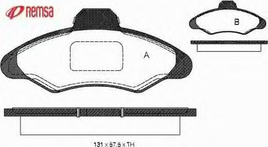 Metzger 033100 - Kit de plaquettes de frein, frein à disque cwaw.fr