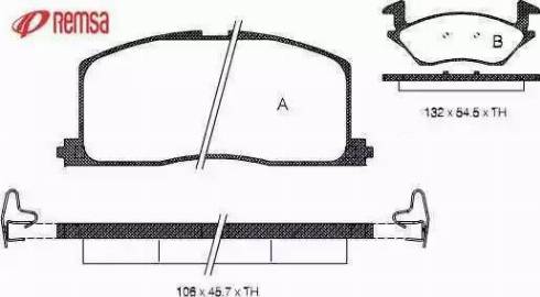 Metzger 1170723 - Kit de plaquettes de frein, frein à disque cwaw.fr