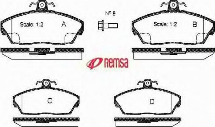 Metzger 033710 - Kit de plaquettes de frein, frein à disque cwaw.fr