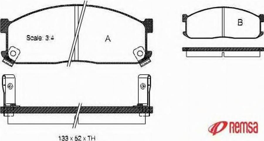 Metzger 024402 - Kit de plaquettes de frein, frein à disque cwaw.fr