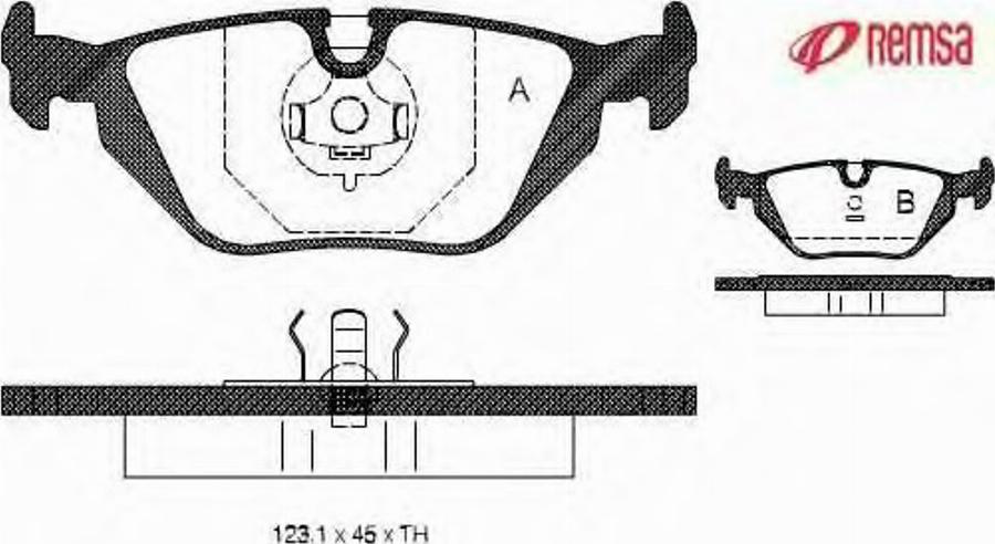 Metzger 026530 - Kit de plaquettes de frein, frein à disque cwaw.fr