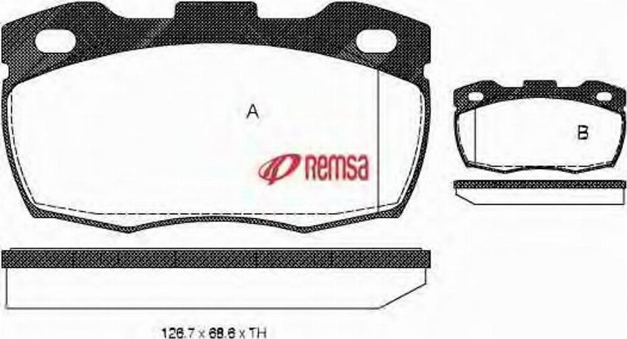 Metzger 0266.10 - Kit de plaquettes de frein, frein à disque cwaw.fr