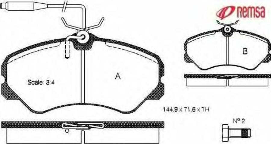 Metzger 026102 - Kit de plaquettes de frein, frein à disque cwaw.fr