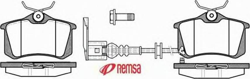 Metzger 0263.41 - Kit de plaquettes de frein, frein à disque cwaw.fr