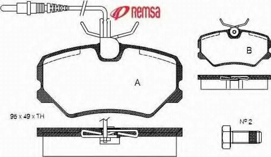 Metzger 026202 - Kit de plaquettes de frein, frein à disque cwaw.fr