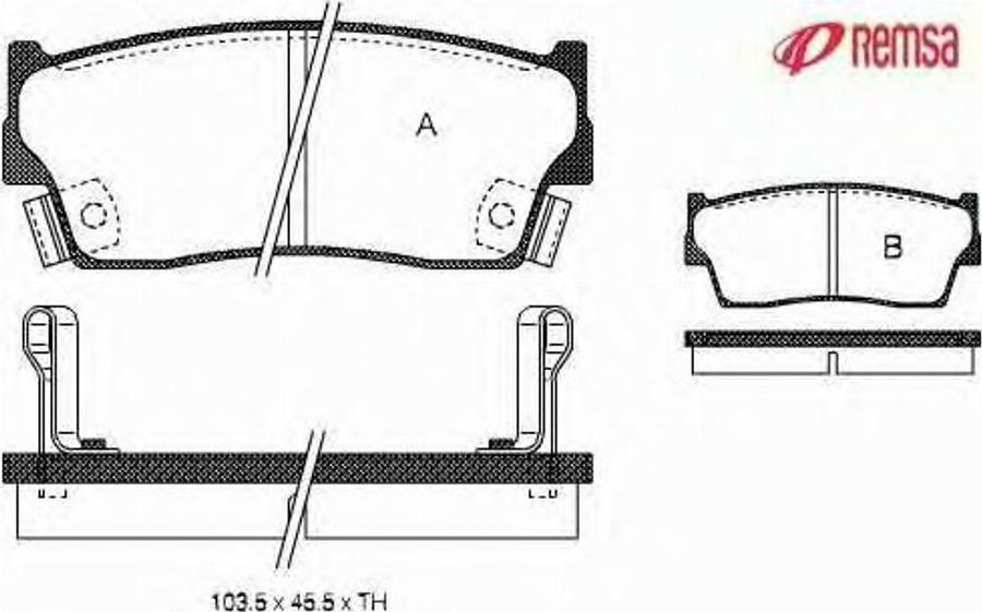 Metzger 028902 - Kit de plaquettes de frein, frein à disque cwaw.fr