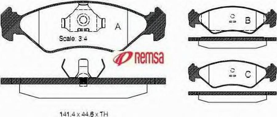 Metzger 028510 - Kit de plaquettes de frein, frein à disque cwaw.fr