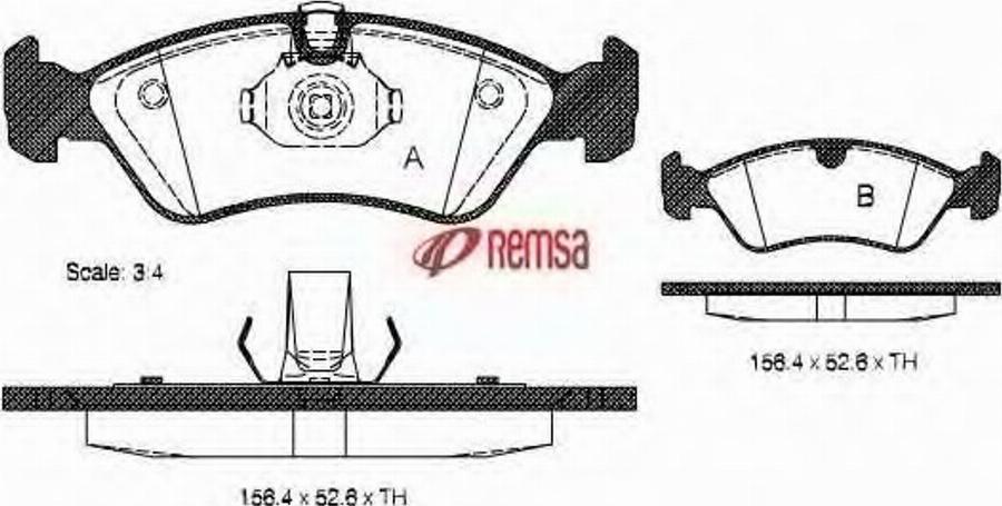 Metzger 028650 - Kit de plaquettes de frein, frein à disque cwaw.fr