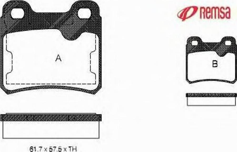 Metzger 028210 - Kit de plaquettes de frein, frein à disque cwaw.fr