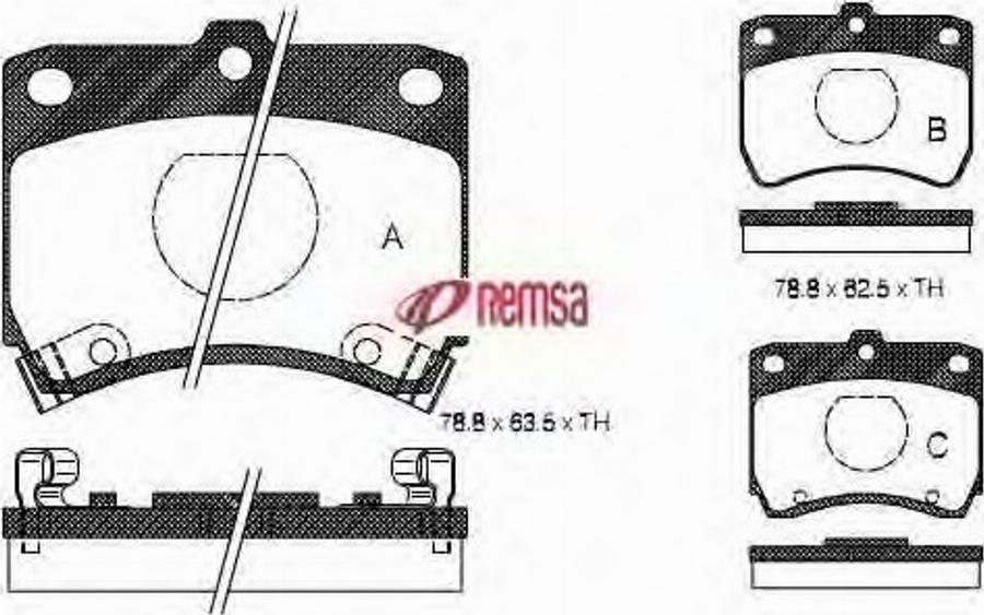 Metzger 027102 - Kit de plaquettes de frein, frein à disque cwaw.fr