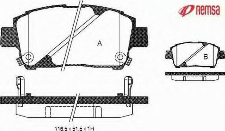 Metzger 0740.02 - Kit de plaquettes de frein, frein à disque cwaw.fr