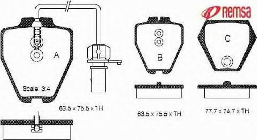 Metzger 0752.02 - Kit de plaquettes de frein, frein à disque cwaw.fr