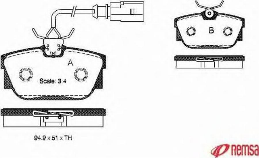 Metzger 0767.01 - Kit de plaquettes de frein, frein à disque cwaw.fr