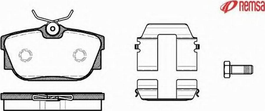 Metzger 0767.10 - Kit de plaquettes de frein, frein à disque cwaw.fr