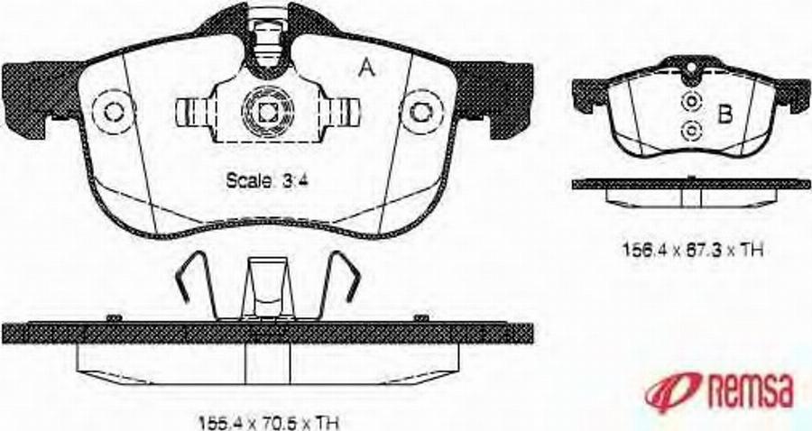 Metzger 071900 - Kit de plaquettes de frein, frein à disque cwaw.fr